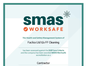 SMAS Health and Safety certificate